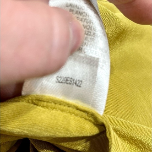 Tibi Eco Yellow Silk Halter Neckline Sleeveless Swingy Dress‎ Sz 2 - Picture 13 of 16